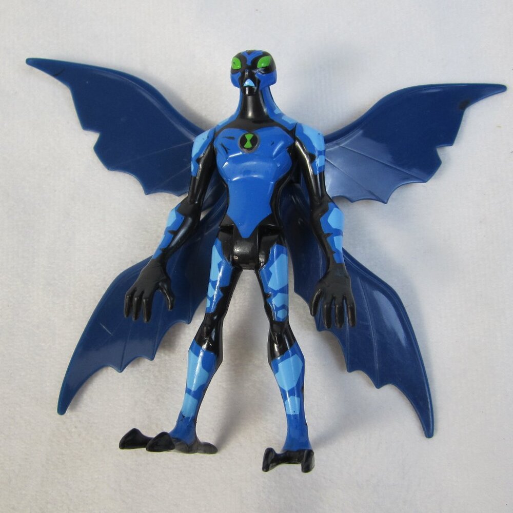 Ben 10 Alien Force Big Chill 4" Blue Action Figure